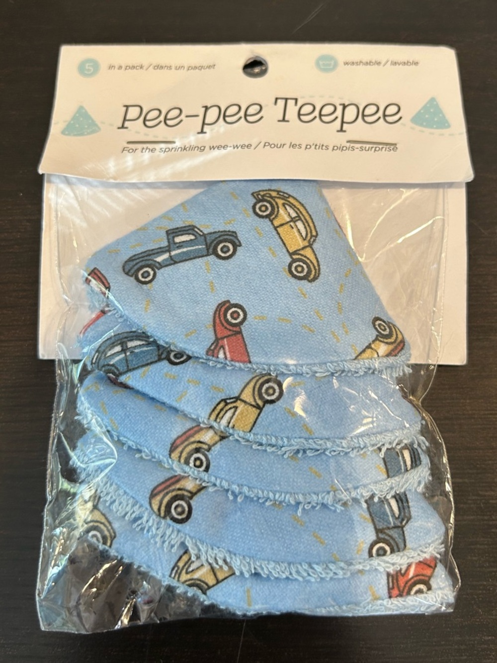BEBA BEAN PeePee TeePee (Cotton) Trucks Blue
